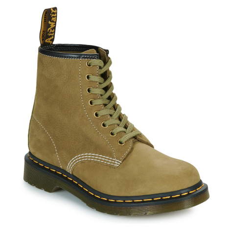 Dr. Martens 1460 Muted Olive Tumbled Nubuck+E.H.Suede Khaki Dr Martens