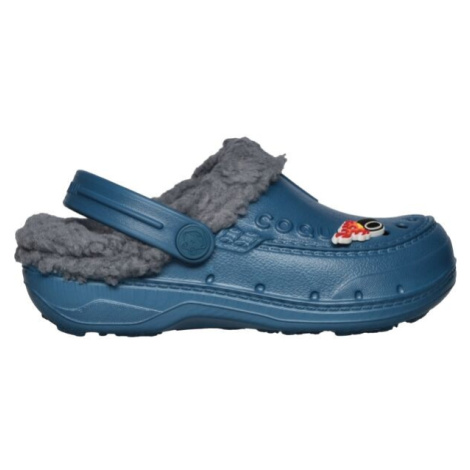 Coqui HUSKY KIDS AMULETS Dětské pantofle, tmavě modrá, velikost