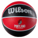 WILSON NBA TEAM PORTLAND TRAIL BLAZERS BALL Červená