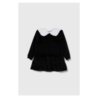 Dívčí šaty Jamiks černá barva, mini