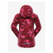 Dětská softshellová bunda s membránou ALPINE PRO LANCO růžová