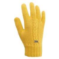 KAMA R103 pletené merino rukavice, žlutá