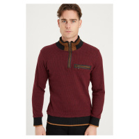 1039 DEWBERRY MEN'S SWEATSHIRT-BURGUNDY