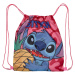 Hravý dětský vak na záda Stitch, růžová