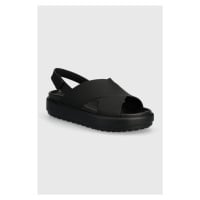 Sandály Crocs Brooklyn Luxe Strap černá barva, 209407.060