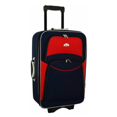 Rogal Červeno-modrá sada 4 cestovních kufrů "Standard" - S (20l), M (35l), L (65l), XL (100l)