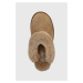 Semišové papuče UGG CLASSIC SLIPPER II hnědá barva, 1130876.CHE