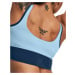 Under Armour Meridian Fitted Crop Tank Blue