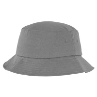 Klobouk Flexfit Cotton Twill Bucket Hat šedý