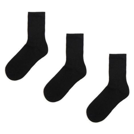 Cropp - Sada 3 párů ponožek - Černý