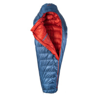 Péřový spacák Patizon DPRO 590 S (156-170 cm) Zip: Levý / Barva: modrá/červená