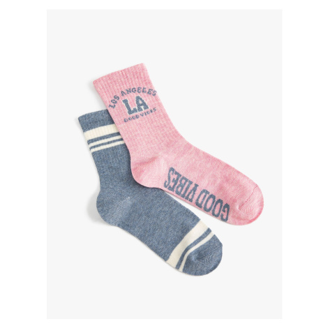 Koton Set of 2 Multi Color Socks