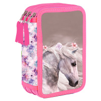 Oxybag Penál 3 p.prázdný kůň romantic horse