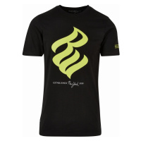 Pánské tričko krátký rukáv // Rocawear / BigLogo T-Shirt black/lime