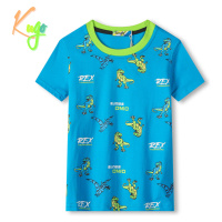 Chlapecké tričko - KUGO TM8574C, tyrkysová Barva: Tyrkysová