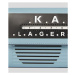 Peněženka karl lagerfeld ikon radio cont flap wt různobarevná