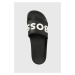 Pantofle BOSS Kirk pánské, černá barva, 50488911