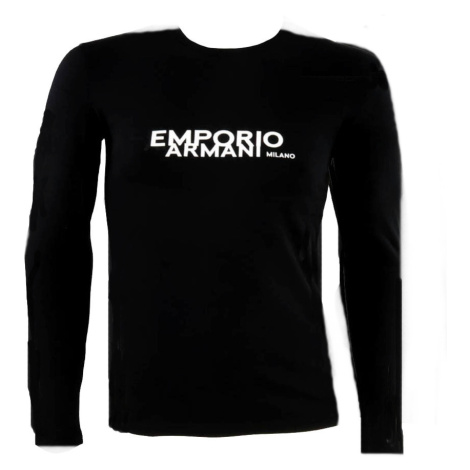 Pánské triko Emporio Armani 111023 2F725 černé | černá