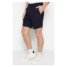 Trendyol Navy Blue Regular Fit Shorts