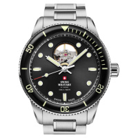 Swiss Military SMA34106.11 Automatic Open-Heart Diver 42mm 20ATM