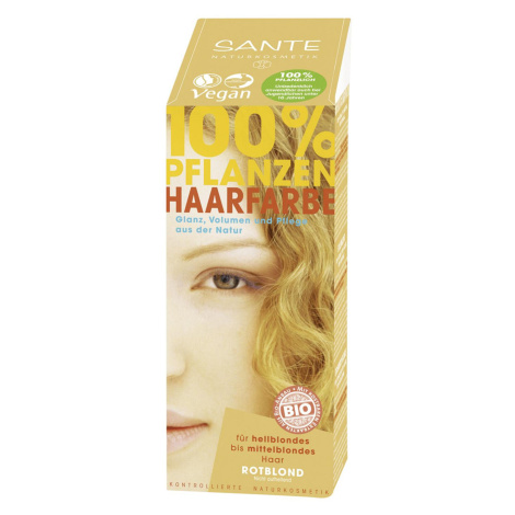 SANTE Rostlinná barva na vlasy teplá blond 100 g Sante Naturkosmetik