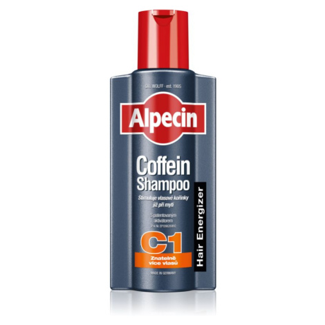 Alpecin Hair Energizer Coffein Shampoo C1 kofeinový šampon pro muže stimulující růst vlasů 375 m