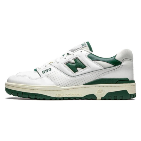 New Balance 550 Aime Leon Dore White Green Bílá