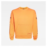 G-STAR Sweatshirt - Sleeve Graphic Sweat orange