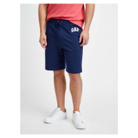 Modré pánské kraťasy GAP Logo mini arch shorts