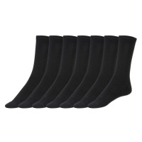 Esmara Loungewear Dámské ponožky s BIO bavlnou, 7 párů (černá)