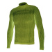 BIOTEX Cyklistické triko s dlouhým rukávem - 3D TURTLENECK - zelená