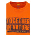 Tričko camel active t-shirt 1/2 arm oranžová