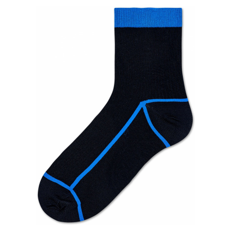Dámské černé ponožky Happy Socks Lily // kolekce Hysteria