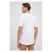 Bavlněné tričko Boss Boss Casual bílá barva, s aplikací
