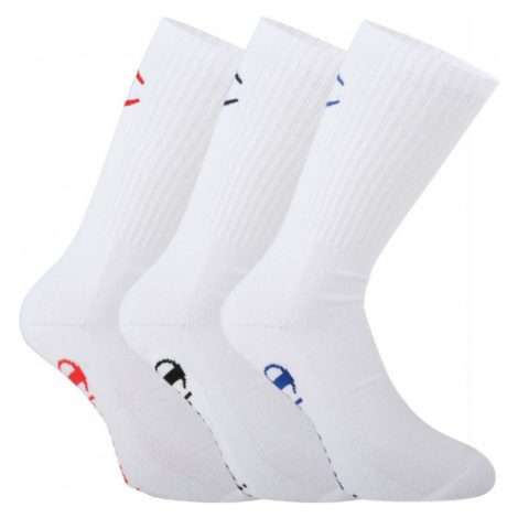 3PACK ponožky Champion bílé (Y0B09-9YV) L
