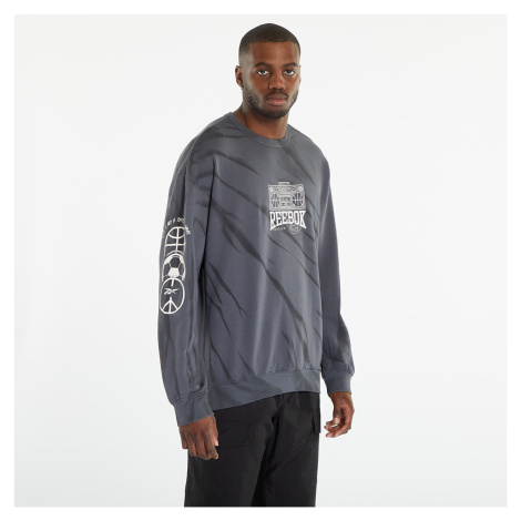 Reebok Classics Block Party Crew Sweatshirt Pure Grey