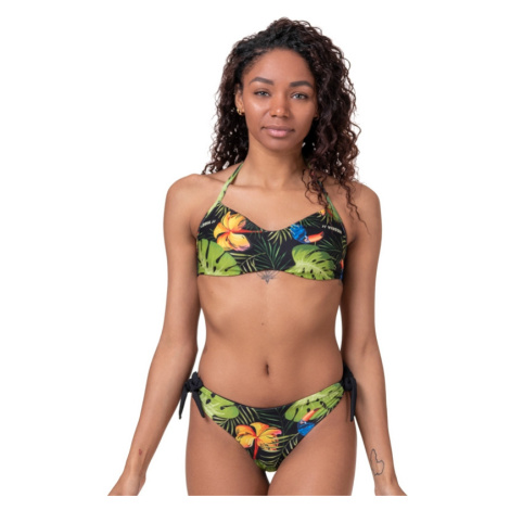 NEBBIA - Earth Powered bikini - vrchní díl 556 (jungle green) - NEBBIA