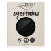 puroBIO Cosmetics Compact Eyeshadows oční stíny náhradní náplň odstín 04 Black 2,5 g