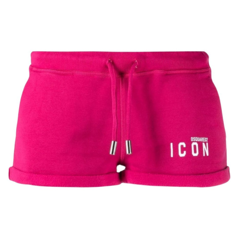 DSQUARED2 Icon Pink kraťasy Dsquared²