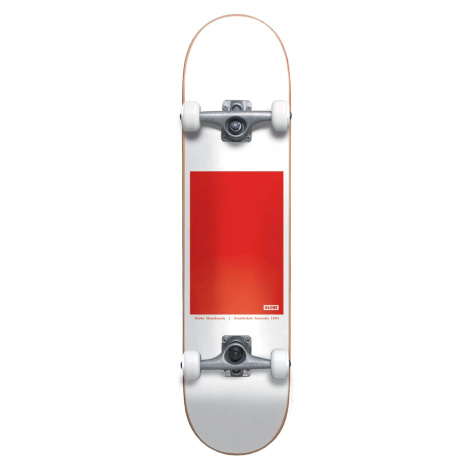 Globe - G0 Block Serif 8" White/Red - skateboard