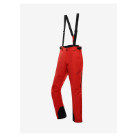 Červené pánské lyžařské kalhoty s membránou PTX ALPINE PRO Osag