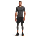 Tričko Under Armour Hg Armour Comp SS Tee Carbon Heather/ Black