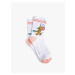 Koton Tom and Jerry Crewneck Socks Licensed Embroidered