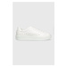 Kožené sneakers boty Karl Lagerfeld MAXI KUP bílá barva, KL52225