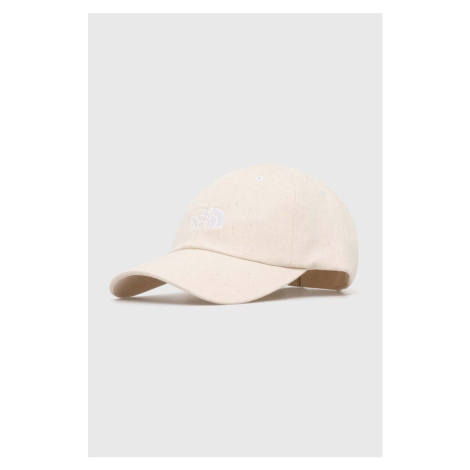 Kšiltovka The North Face Norm Hat béžová barva, s aplikací, NF0A7WHOXMO1