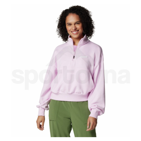 Columbia Marble Canyon™ French Terry Quarter Zip W 2073651686 - pink dawn