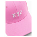 Inny Moderní růžová kšiltovka NYC H157