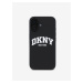 DKNY Liquid Silicone Arch Logo MagSafe Zadní Kryt pro iPhone 16 Plus Black