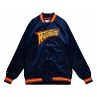 Mitchell & Ness Golden State Warriors Lightweight Satin Jacket navy