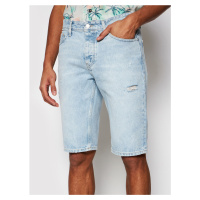 Tommy Jeans pánské světle modré džínové šortky Ethan